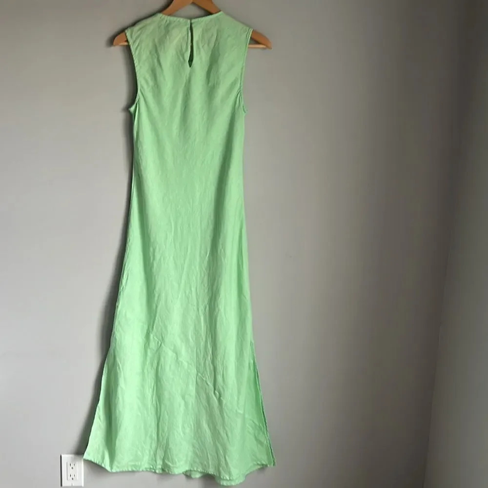 J. Crew Light Green Midi Dress - Picture 4 of 15